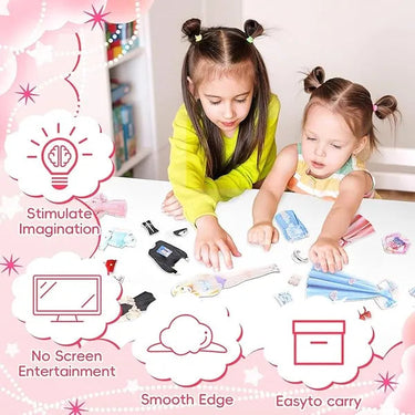 Magnetix PrincessPlay | Deja que tu fantasía cobre vida – Juego de disfraces magnético de princesas